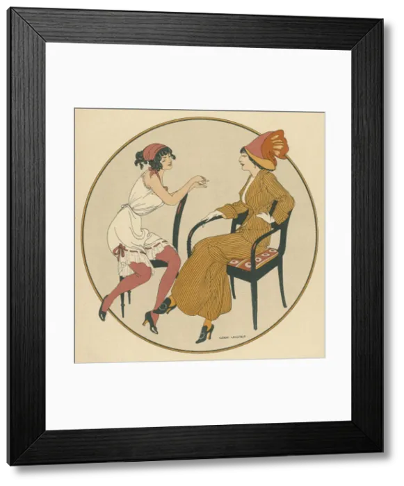 Framed Print : Social - Danish Women 1913 Framed Print : Social - Danish Women 1913