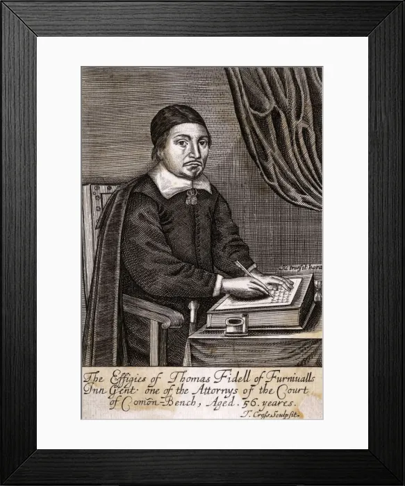 Framed Print : THOMAS FIDELL / JUDGE Framed Print : THOMAS FIDELL / JUDGE