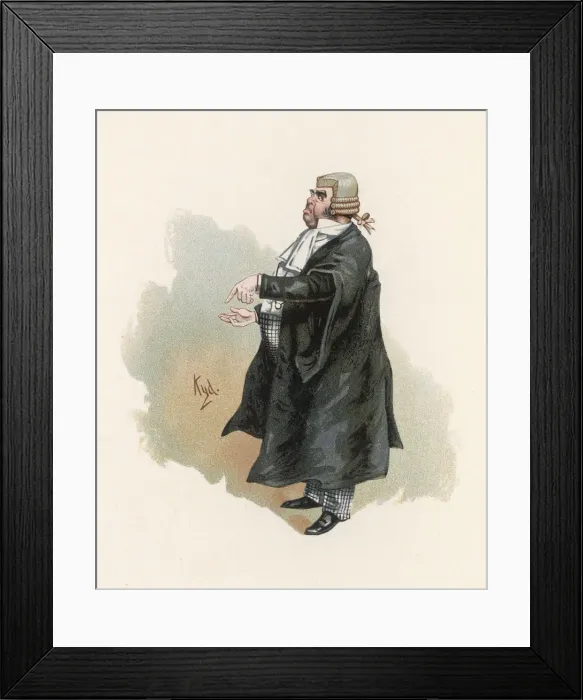 Framed Print : MR BUZFUZ / DICKENS Framed Print : MR BUZFUZ / DICKENS