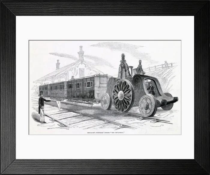 Framed Print : Reinagles Leviathan 1846 Framed Print : Reinagles Leviathan 1846