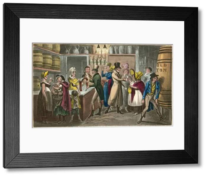 Framed Print : SOCIAL / LONDON GIN SHOP Framed Print : SOCIAL / LONDON GIN SHOP