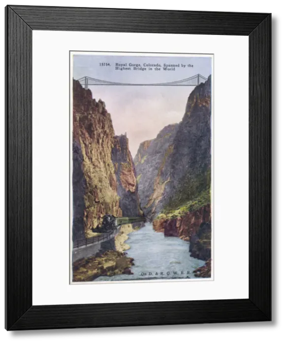 Framed Print : TRAIN IN COLORADO Framed Print : TRAIN IN COLORADO