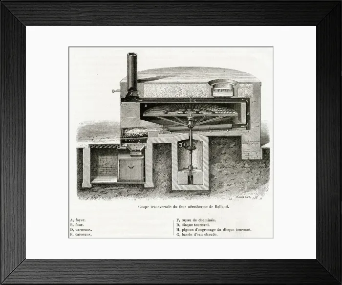 Framed Print : ROLLANDS BAKERS OVEN Framed Print : ROLLANDS BAKERS OVEN