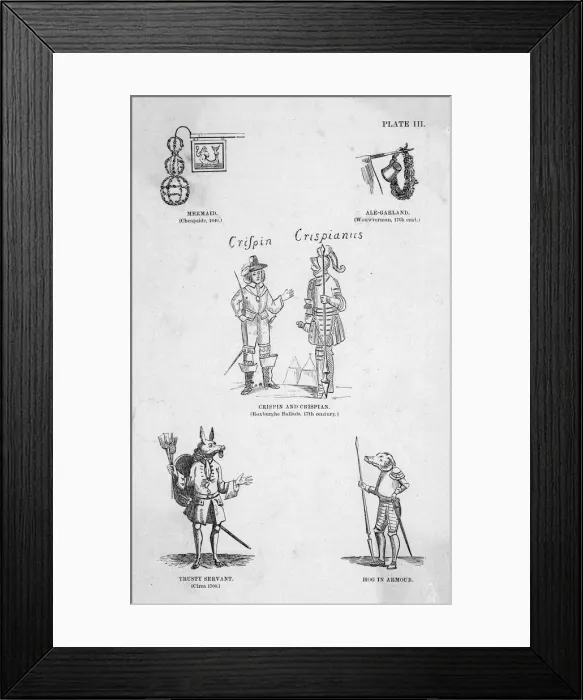 Framed Print : OLD PUB SIGNS (PLATE 3) Framed Print : OLD PUB SIGNS (PLATE 3)