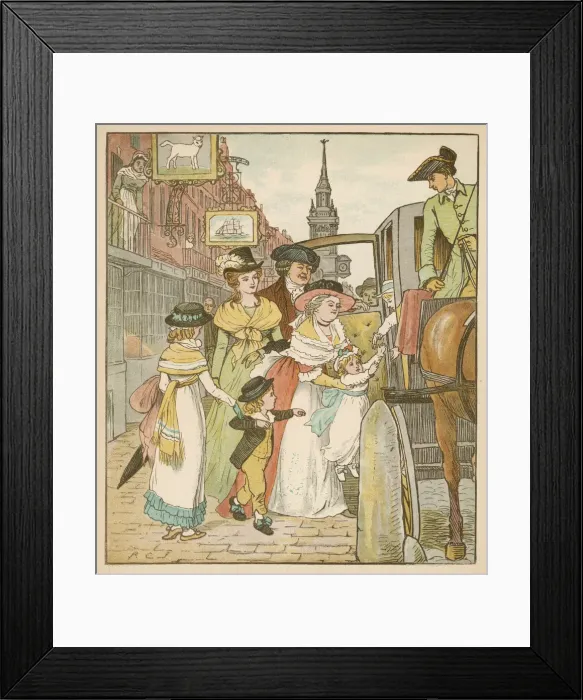 Framed Print : Family Enter Chaise Framed Print : Family Enter Chaise