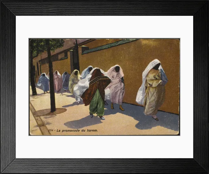 Framed Print : RACIAL / EGYPT / HAREM WOMEN Framed Print : RACIAL / EGYPT / HAREM WOMEN