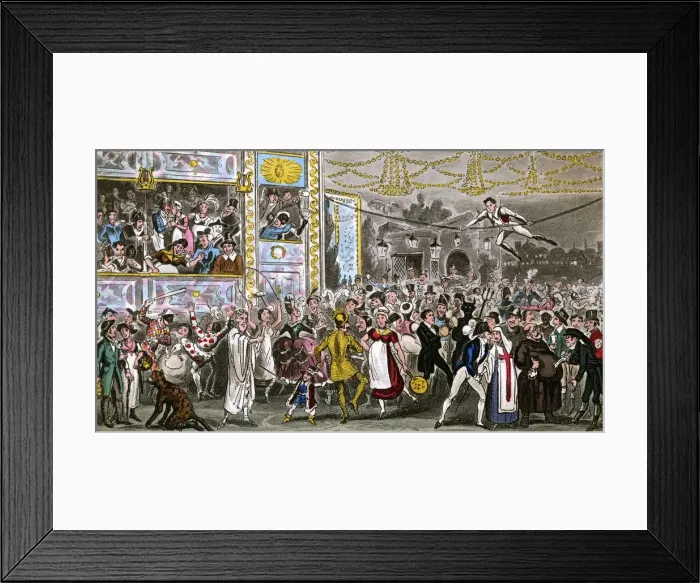 Framed Print : EGAN / LIFE IN LONDON / 1821 Framed Print : EGAN / LIFE IN LONDON / 1821