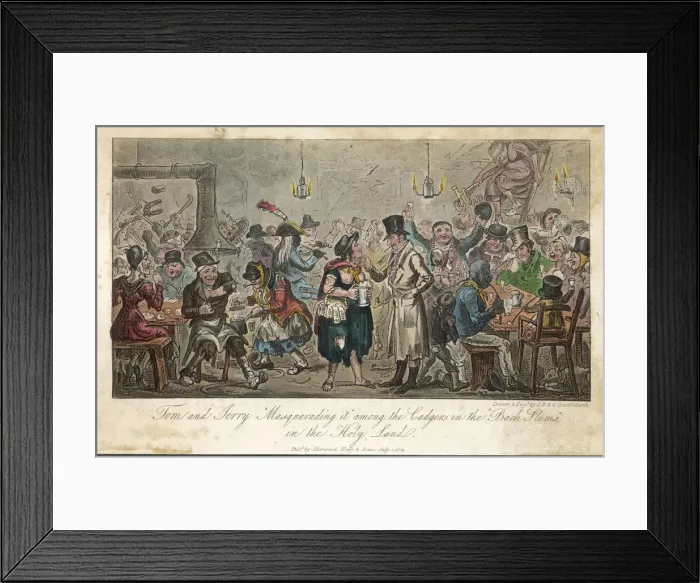Framed Print : EGAN / LIFE IN LONDON / 1821 Framed Print : EGAN / LIFE IN LONDON / 1821