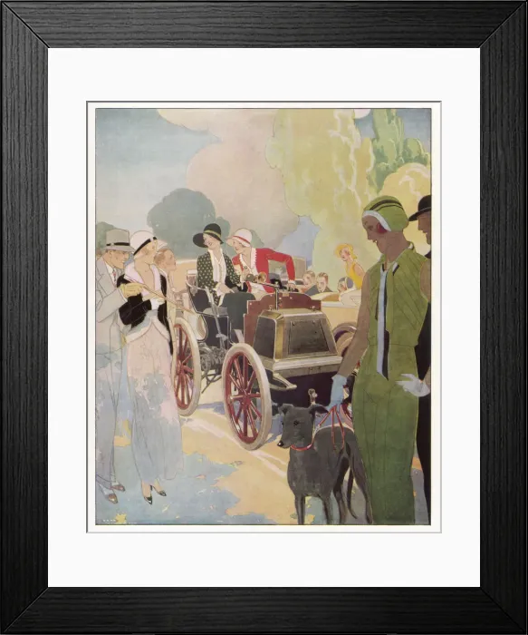 Framed Print : Veteran Car Admired Framed Print : Veteran Car Admired