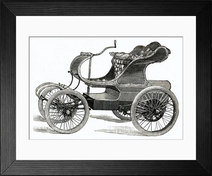 Framed Print : AUDINEAU VOITURETTE Framed Print : AUDINEAU VOITURETTE