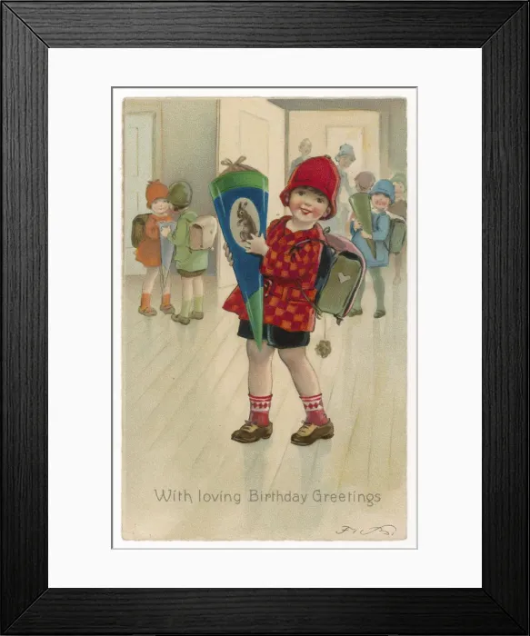 Framed Print : SWEETS / 1ST DAY OF TERM Framed Print : SWEETS / 1ST DAY OF TERM