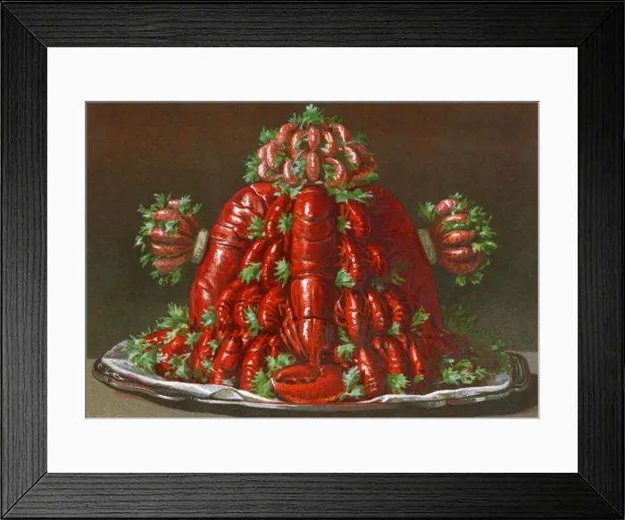 Framed Print : SHELLFISH PLATTER Framed Print : SHELLFISH PLATTER
