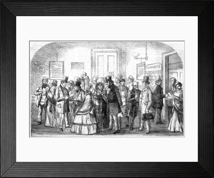 Framed Print : BLOOMSBURY COUNTY COURT Framed Print : BLOOMSBURY COUNTY COURT