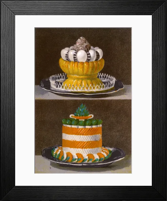 Framed Print : TWO GAME DISHES Framed Print : TWO GAME DISHES