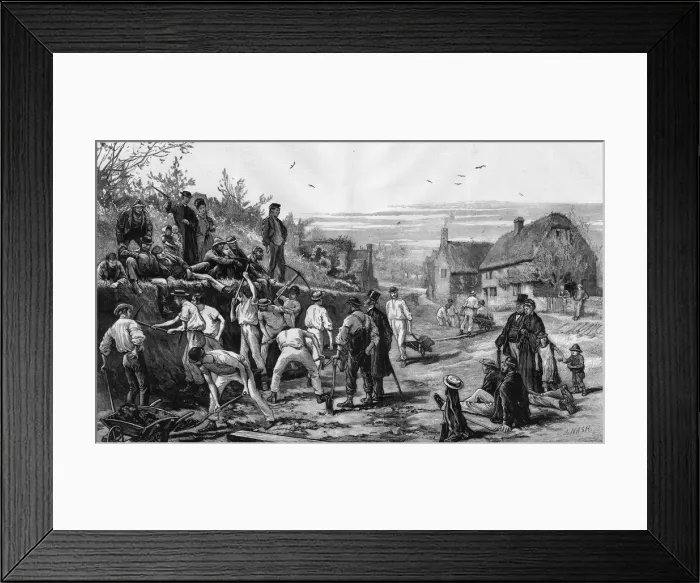 Framed Print : INSPIRED BY RUSKIN 1874 Framed Print : INSPIRED BY RUSKIN 1874