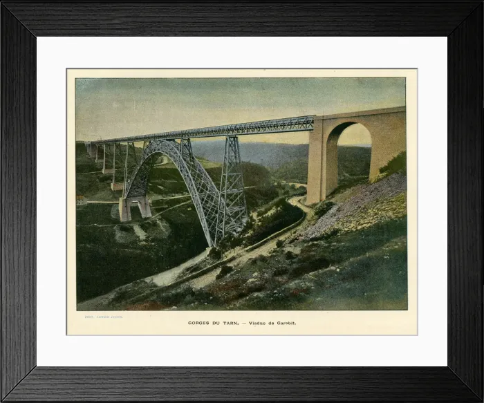 Framed Print : TARN VIADUCT, FRANCE Framed Print : TARN VIADUCT, FRANCE