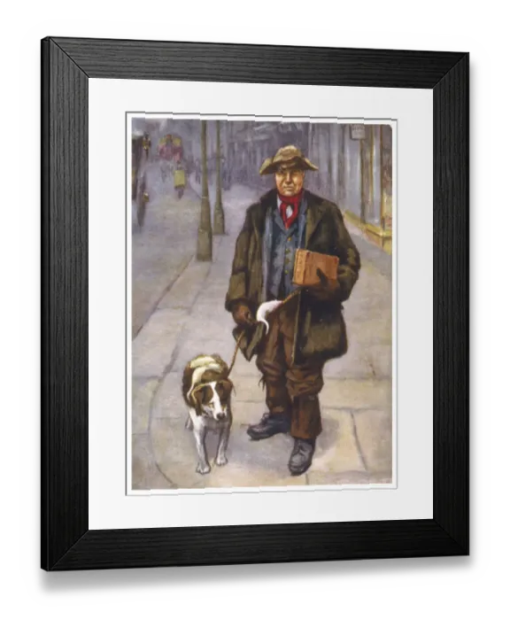 Framed Print : LONDON RATCATCHER Framed Print : LONDON RATCATCHER