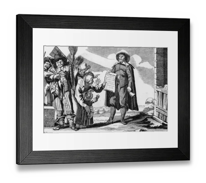 Framed Print : FRENCH PUBLIC CRIER Framed Print : FRENCH PUBLIC CRIER