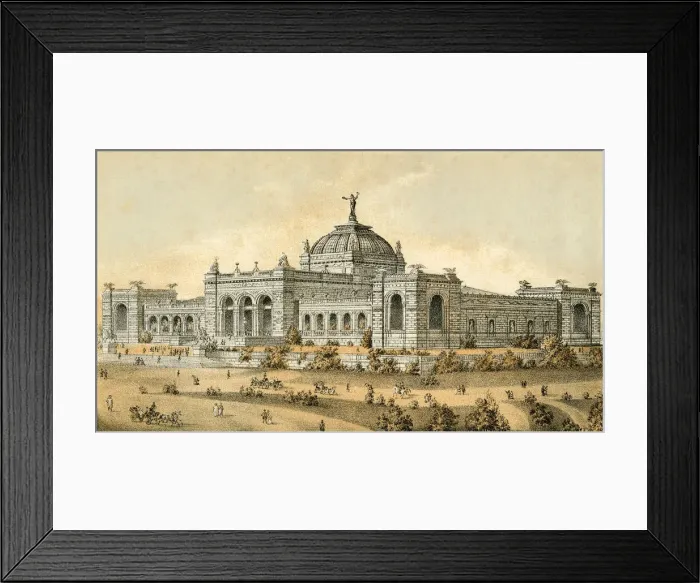 Framed Print : CENTENNIAL EXHIBITION Framed Print : CENTENNIAL EXHIBITION