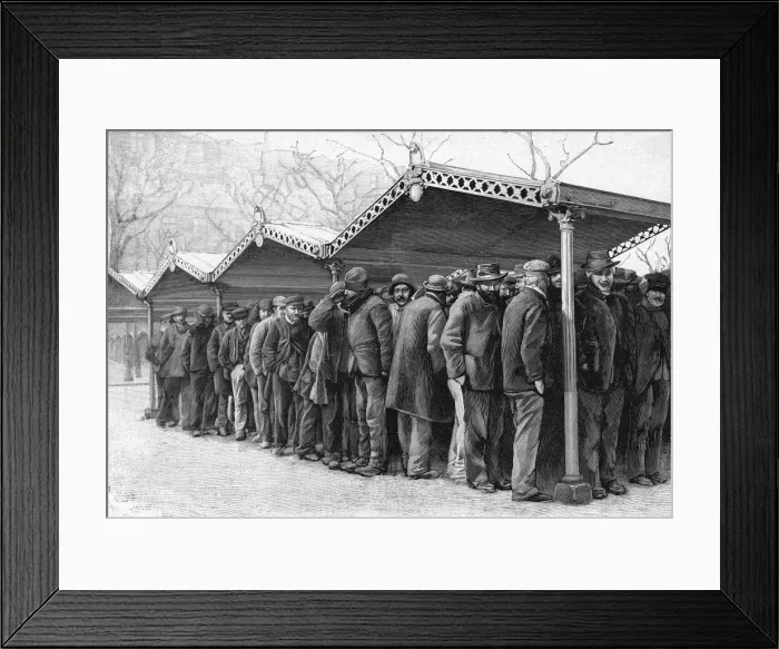 Framed Print : FRENCH SOUP KITCHEN Framed Print : FRENCH SOUP KITCHEN