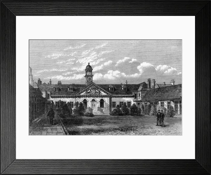 Framed Print : EMANUEL ALMSHOUSE Framed Print : EMANUEL ALMSHOUSE