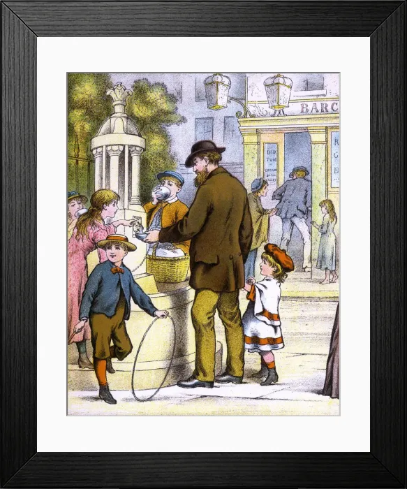 Framed Print : TWO PATHS (TEMPERANCE) Framed Print : TWO PATHS (TEMPERANCE)