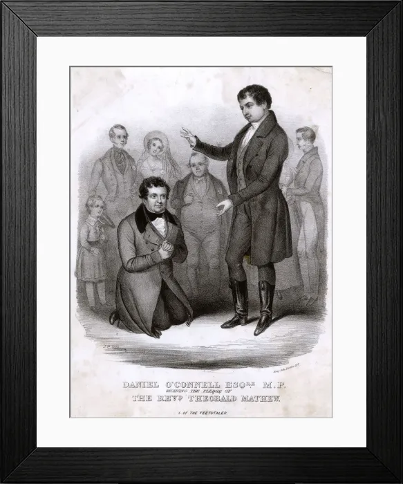 Framed Print : OCONNELL DRINK PLEDGE Framed Print : OCONNELL DRINK PLEDGE