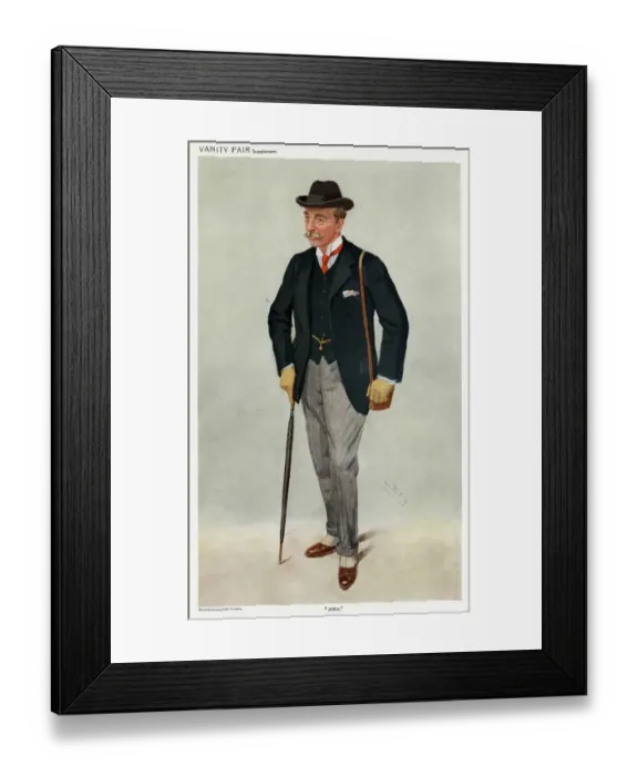 Framed Print : Racegoer 1909 Framed Print : Racegoer 1909