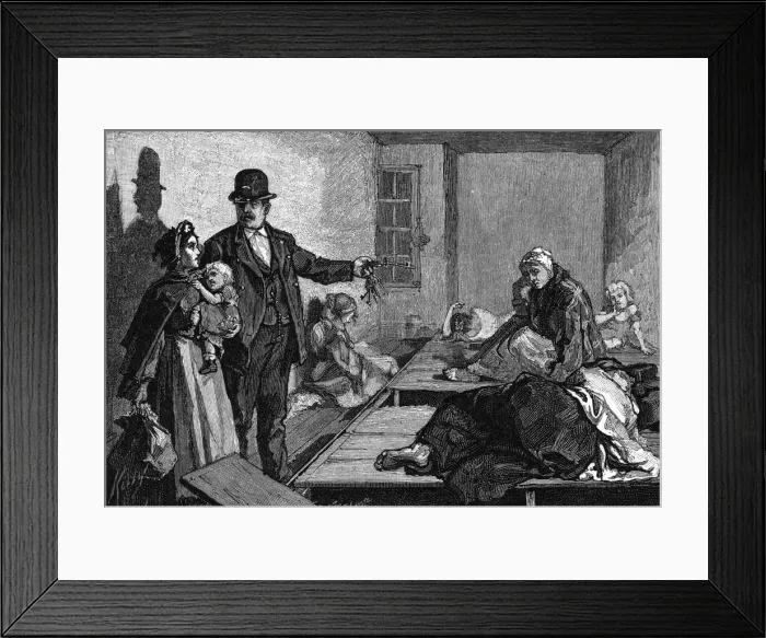 Framed Print : LODGED IN STATION HOUSE Framed Print : LODGED IN STATION HOUSE