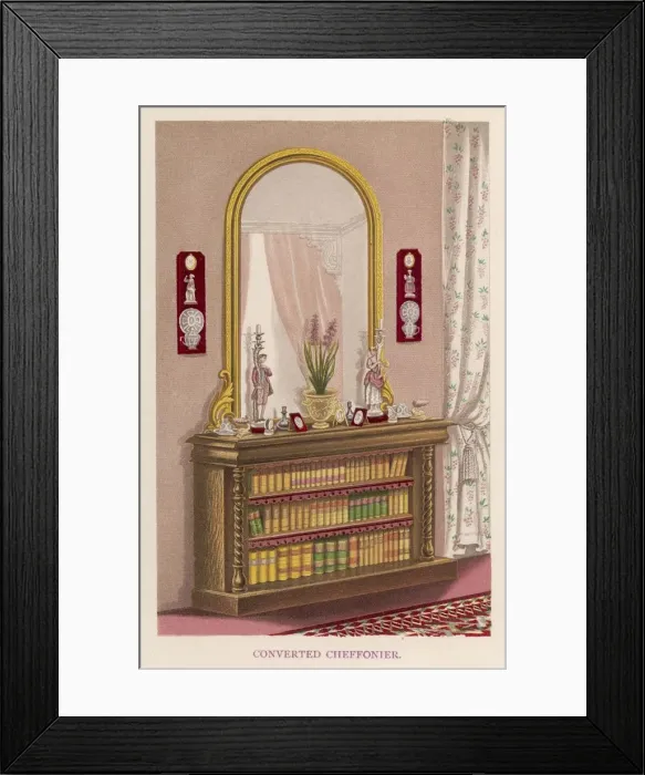Framed Print : CONVERTED CHEFFONIER Framed Print : CONVERTED CHEFFONIER