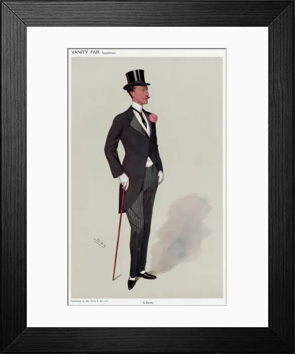 Framed Print : Morning Coat 1909 Framed Print : Morning Coat 1909