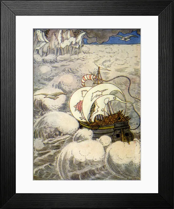 Framed Print : SALT RUSSIAN TALE Framed Print : SALT RUSSIAN TALE