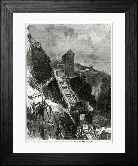 Framed Print : BOTALLACK TIN MINE Framed Print : BOTALLACK TIN MINE