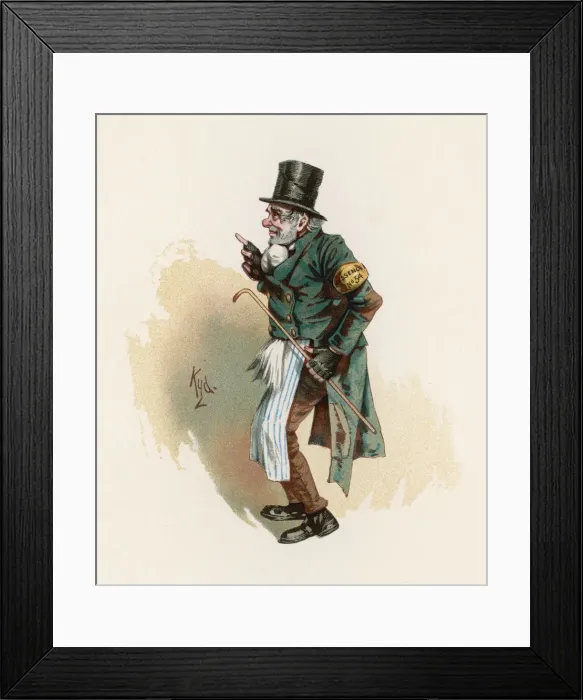 Framed Print : DICKENS / THE CHIMES Framed Print : DICKENS / THE CHIMES