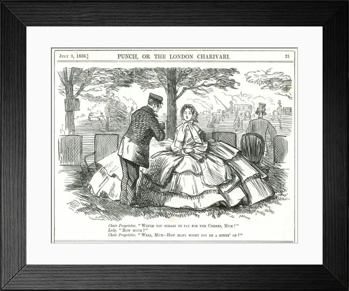 Framed Print : HOW MANY CHAIRS?