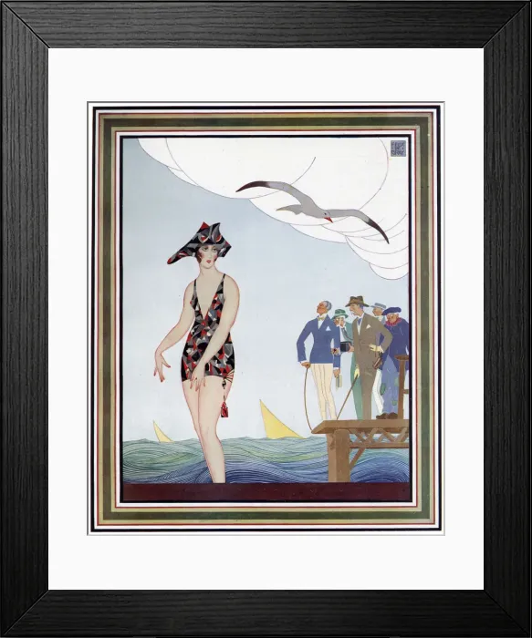 Framed Print : PEARL OF PLAGE 1926 Framed Print : PEARL OF PLAGE 1926
