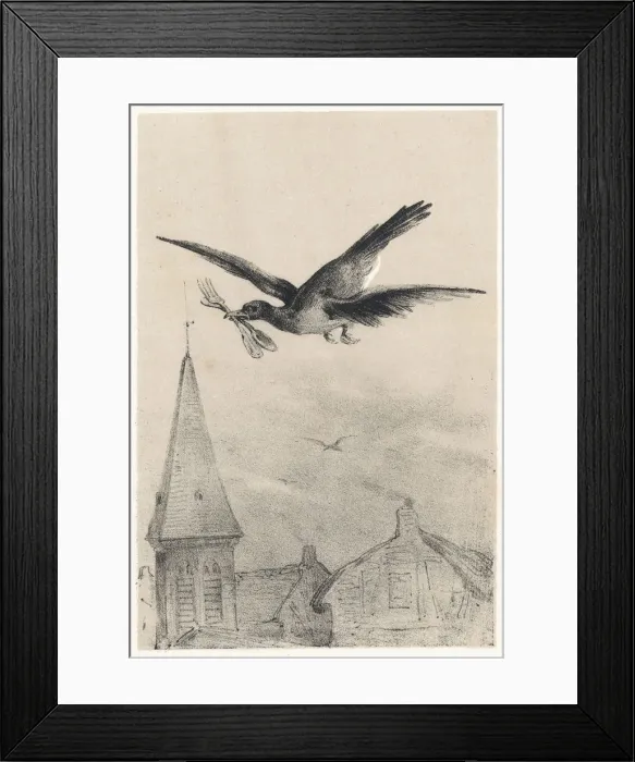 Framed Print : THIEVING MAGPIE - 1 Framed Print : THIEVING MAGPIE - 1