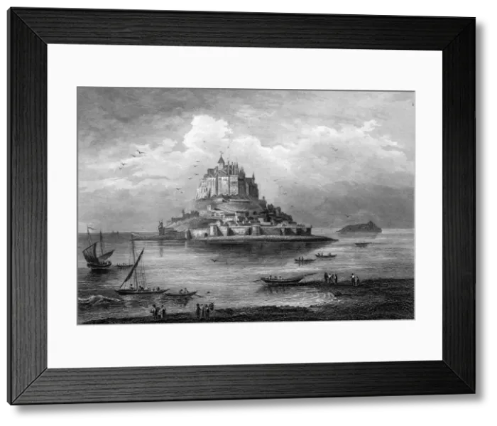 Framed Print : MONT SAINT-MICHEL Framed Print : MONT SAINT-MICHEL