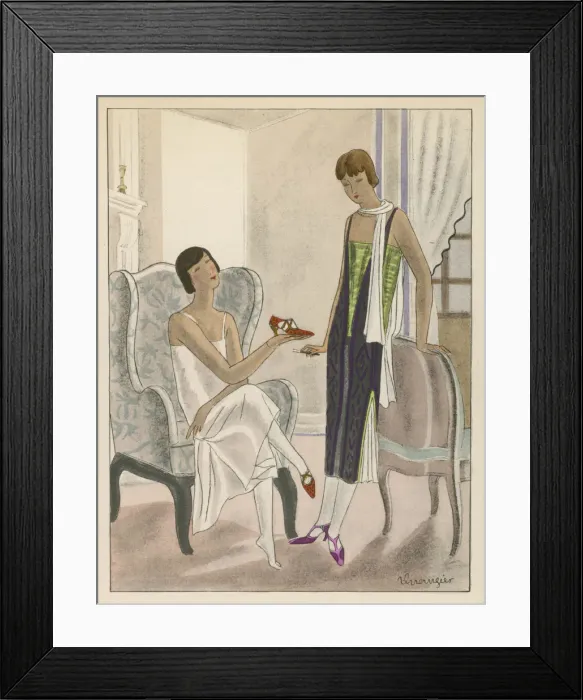 Framed Print : Shoes - Perugia - Bon Ton Framed Print : Shoes - Perugia - Bon Ton