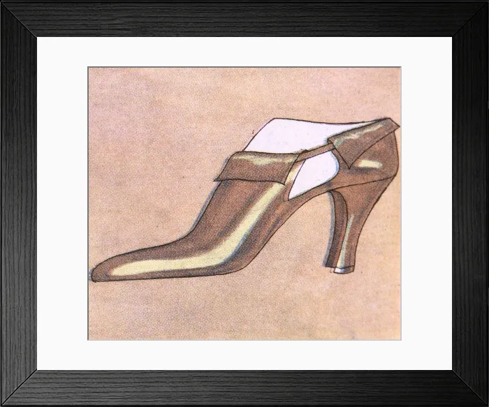 Framed Print : BROWN SHOE / BON TON Framed Print : BROWN SHOE / BON TON