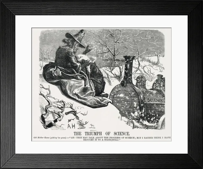 Framed Print : NATURE VERSUS SCIENCE Framed Print : NATURE VERSUS SCIENCE