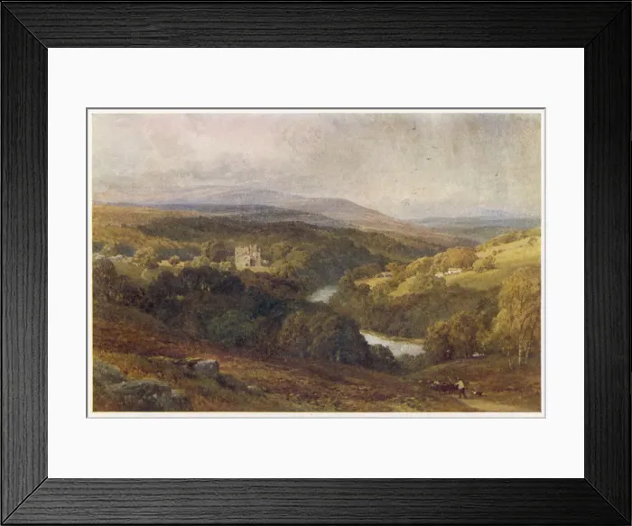 Framed Print : YORKSHIRE MOORLAND Framed Print : YORKSHIRE MOORLAND