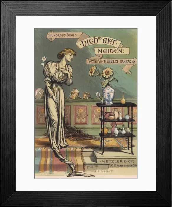 Framed Print : High Art Maiden Framed Print : High Art Maiden