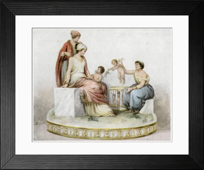 Framed Print : MEISSEN PORCELAIN Framed Print : MEISSEN PORCELAIN