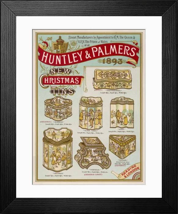 Framed Print : BISCUIT TINS FOR XMAS Framed Print : BISCUIT TINS FOR XMAS