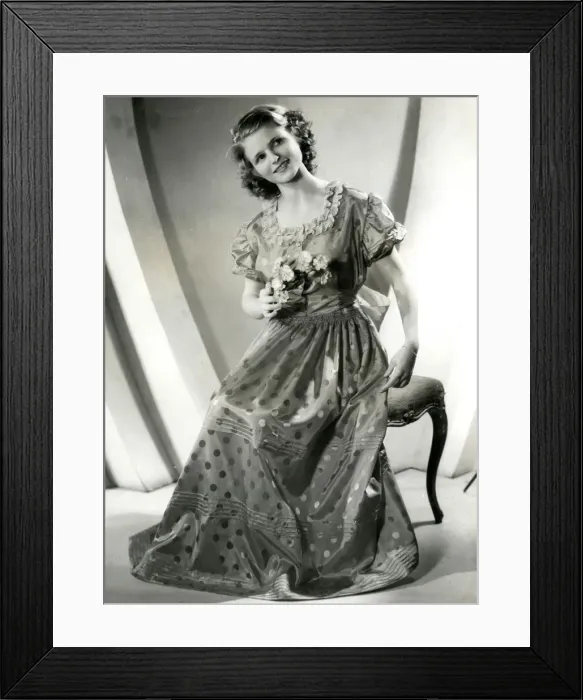 Framed Print : TEENAGE EVENING GOWN Framed Print : TEENAGE EVENING GOWN