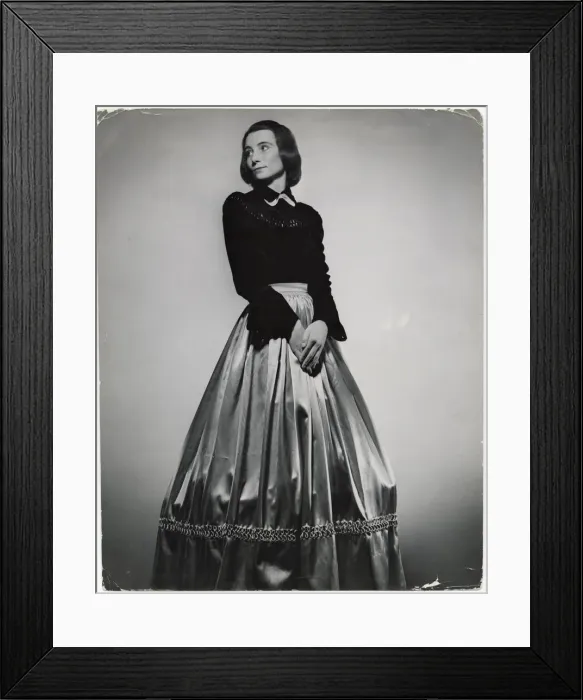 Framed Print : CRINOLINE REVIVAL 1930S Framed Print : CRINOLINE REVIVAL 1930S