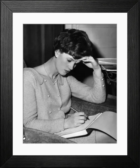Framed Print : LADY WRITES LETTER Framed Print : LADY WRITES LETTER