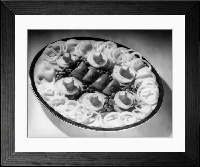Framed Print : EGG AND ONION SALAD Framed Print : EGG AND ONION SALAD