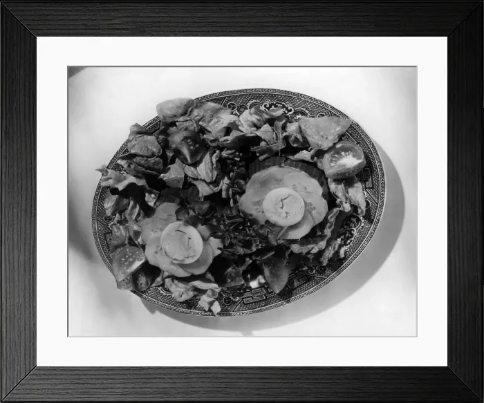 Framed Print : GLAZED VEAL SALAD Framed Print : GLAZED VEAL SALAD
